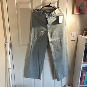 Universal Thread Blue Flare Wide Leg Jeans